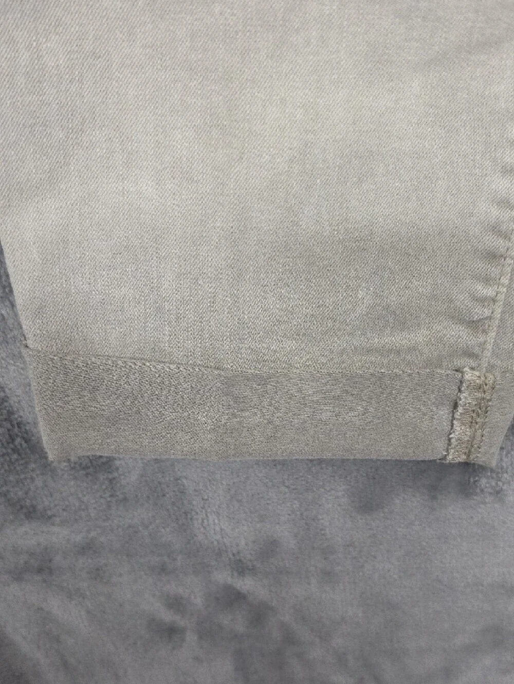 LOFT Olive-Cream Skinny Cropped Jeans sz 14